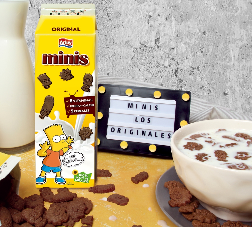 Minis Simpsons Tetrabrick Cabecera